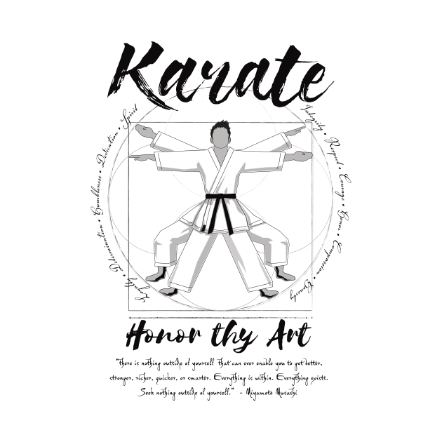 Karate Honor thy Art by moritadesign