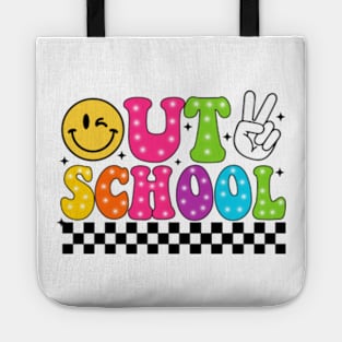 Peace Out School, Graduation, Last Day of School, End of School Tote