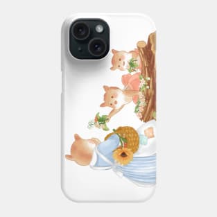 Flowers For Mum - Critter Flower Shop Phone Case