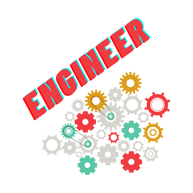 Engineer hhh, T-shirt by hasanclgn