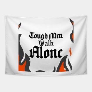 Tough Men, Motorcycle Riders, Free Strong Men, Big Man Tapestry