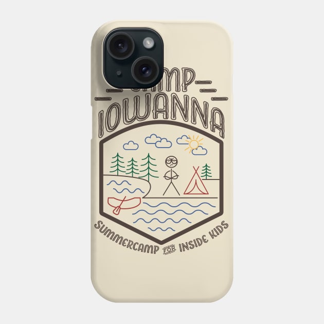 Camp Iowanna - Color Phone Case by Nazonian