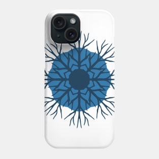 Solid Roots Wreath (Blue) Phone Case