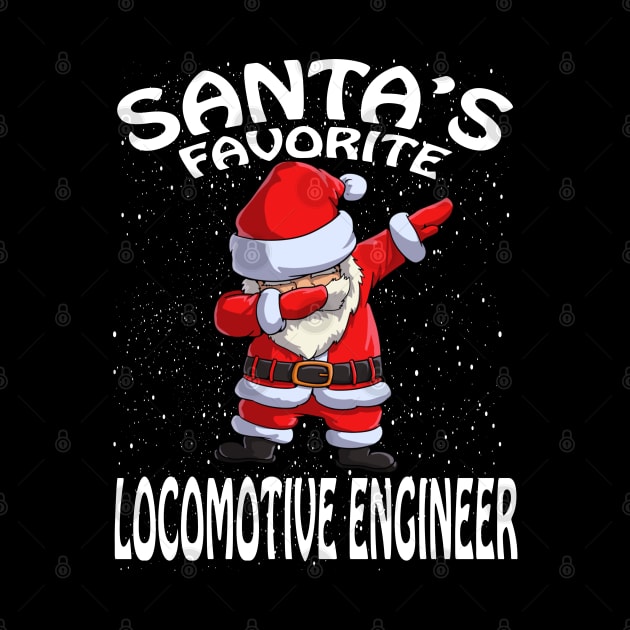 Santas Favorite Locomotive Engineer Christmas by intelus