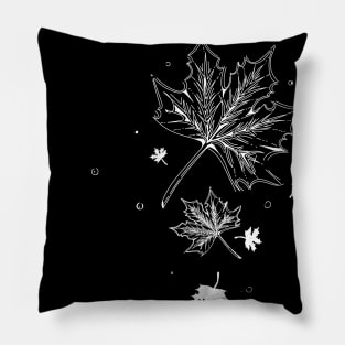 Fallen autumn leaves Pillow