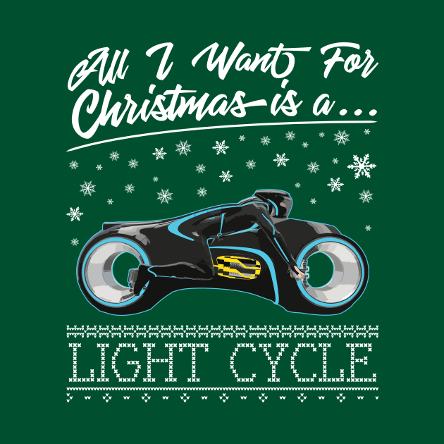 All I Want For Christmas Is A Light Cycle Tron by Rebus28