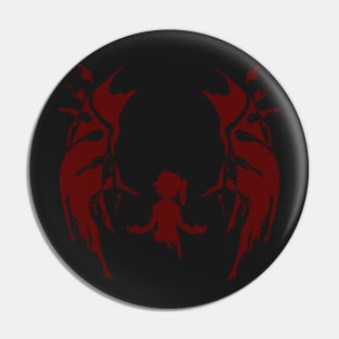 Scarlet Devil (Clean) Pin