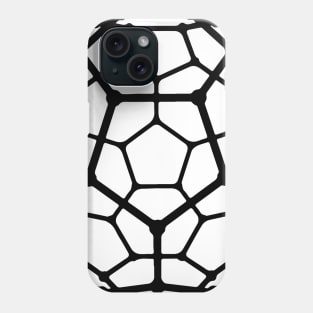 Fullerene Carbon Molecule Phone Case