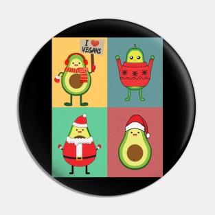 Avocado Pop art Pin