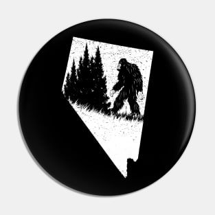 Nevada Bigfoot Pin