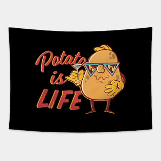 Potato  is life Tapestry