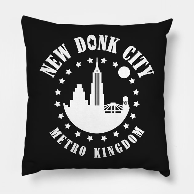 New Donk City Pillow by gamergeek