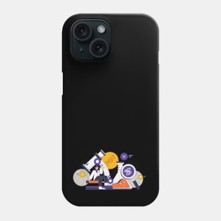 Science: Male Scientist With Equipment Phone Case