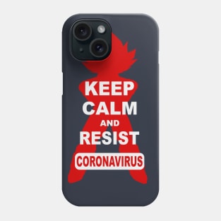 Resist coronavirus Phone Case