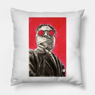 Claude Rains - The Invisible Man Pillow