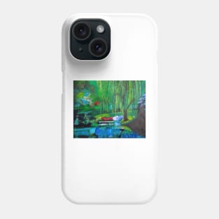 Hidden Home on Monet's Pond Phone Case