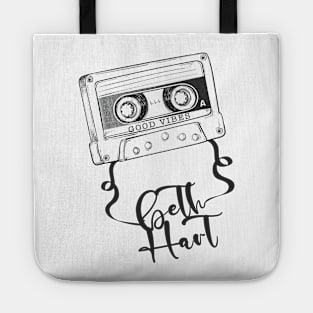 Good Vibes Beth Hart // Retro Ribbon Cassette Tote