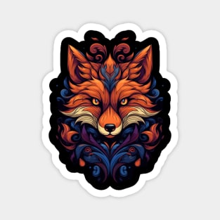 Fox Portrait Magnet