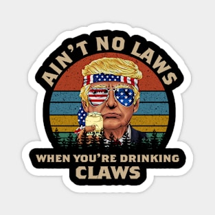 AIN'T NO LAWS Magnet