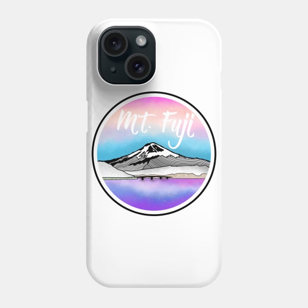 Mount Fiji Phone Case by mailboxdisco