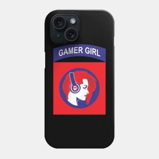 Gamer Girl Head Logo Phone Case