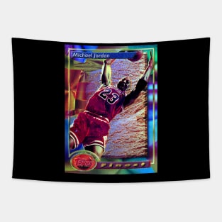 BASKETBALLART -JORDAN CARD 14 Tapestry