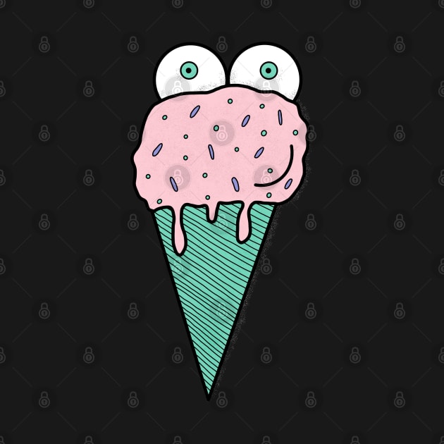 Bob the Ice Cream Cone by frankenstipple