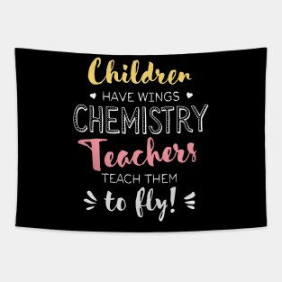 Chemistry Teacher Gifts - Beautiful Wings Quote Tapestry