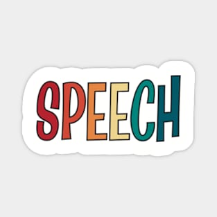 Speech Pathologist Graduation, Speech Therapy Magnet