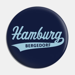 Hamburg Bergedorf (Bergedorfer / Bergedorferin / Skyblue) Pin