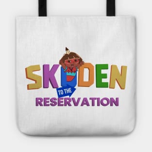 Native American Skoden Funny Design Tote