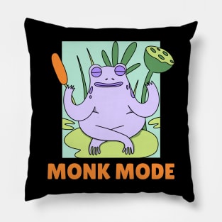 monk mode Pillow