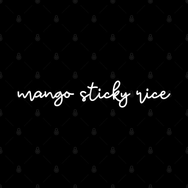 mango sticky rice - white by habibitravels