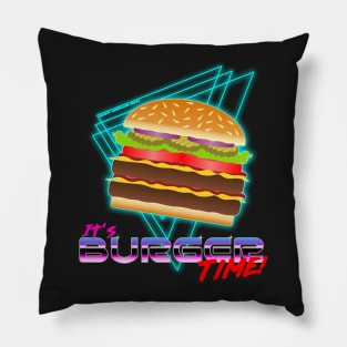 It's Burger Time! Pillow