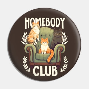 HOMEBODY CLUB CATS Pin