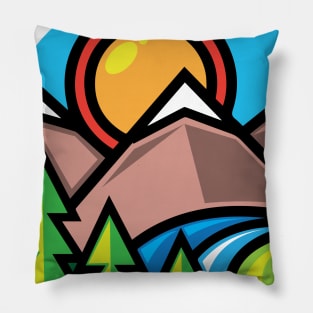 Rocky Mountain High Pillow