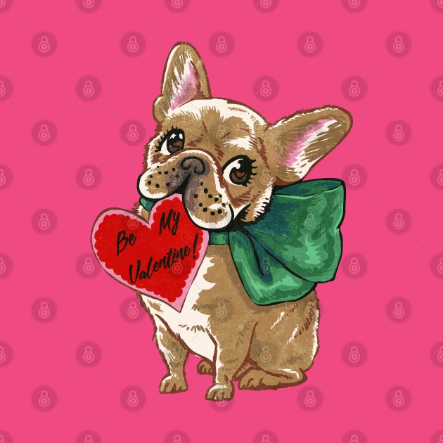 Be My Valentine Frenchie by huebucket