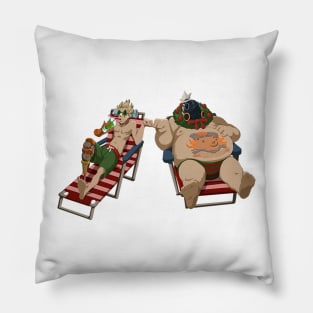 Roadhog & Junkrat Winter Pillow