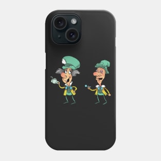 mad hatter on ice Phone Case