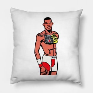 israel adesanya Pillow