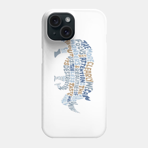 Conservation Rhino Phone Case by Wander On Words