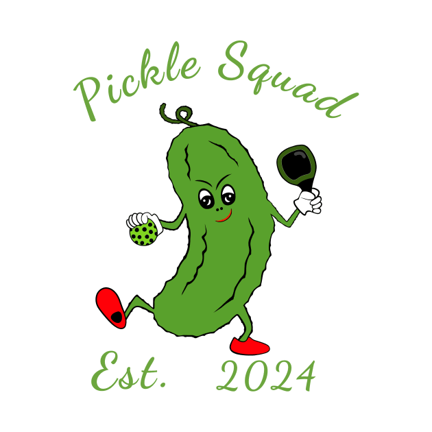 PICKLE Squad Pickleball Dill Pickle by SartorisArt1