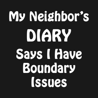 My Neighbor's Diary T-Shirt