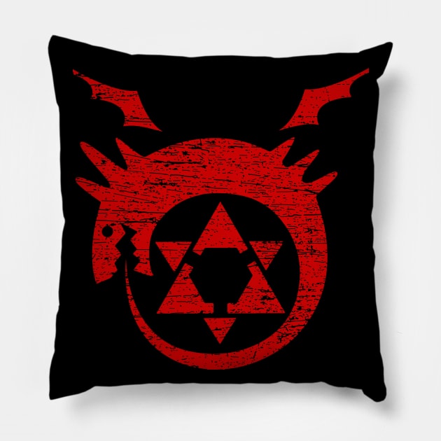 Homunculus Symbol Pillow by Mandra