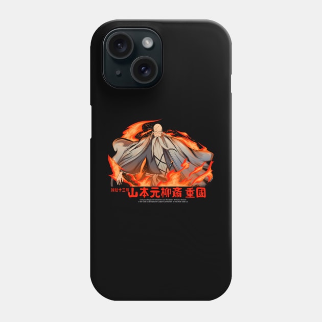 Genryusai Gotei 13 Soul Society Phone Case by Flotzielid