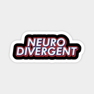 Neurodivergent text typography | Morcaworks Magnet