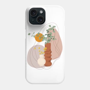 Mi century modern vases 4 Phone Case