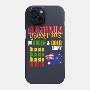 Australia Socceroos Qatar World Cup 2022 Phone Case