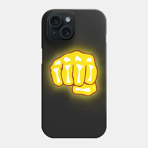 The Power of the Generic Martial Artist Phone Case by prometheus31