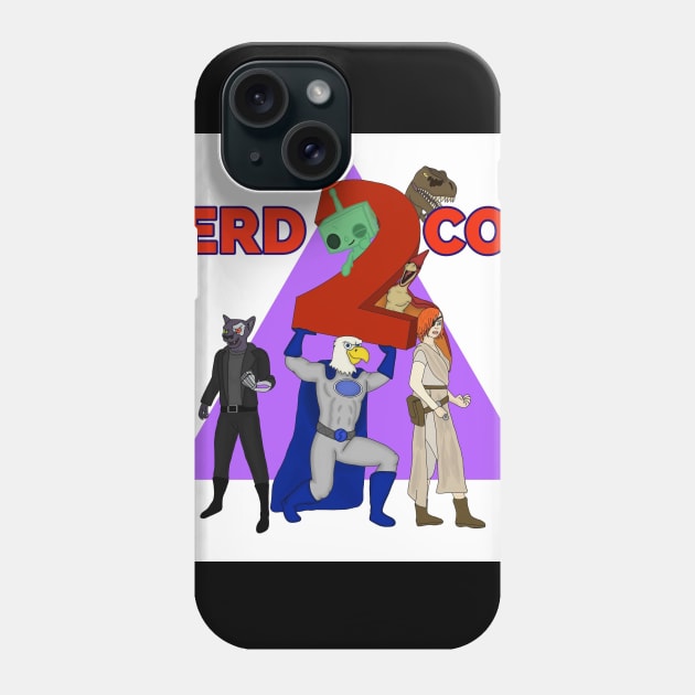 Nerd Con 2 Phone Case by thechiz